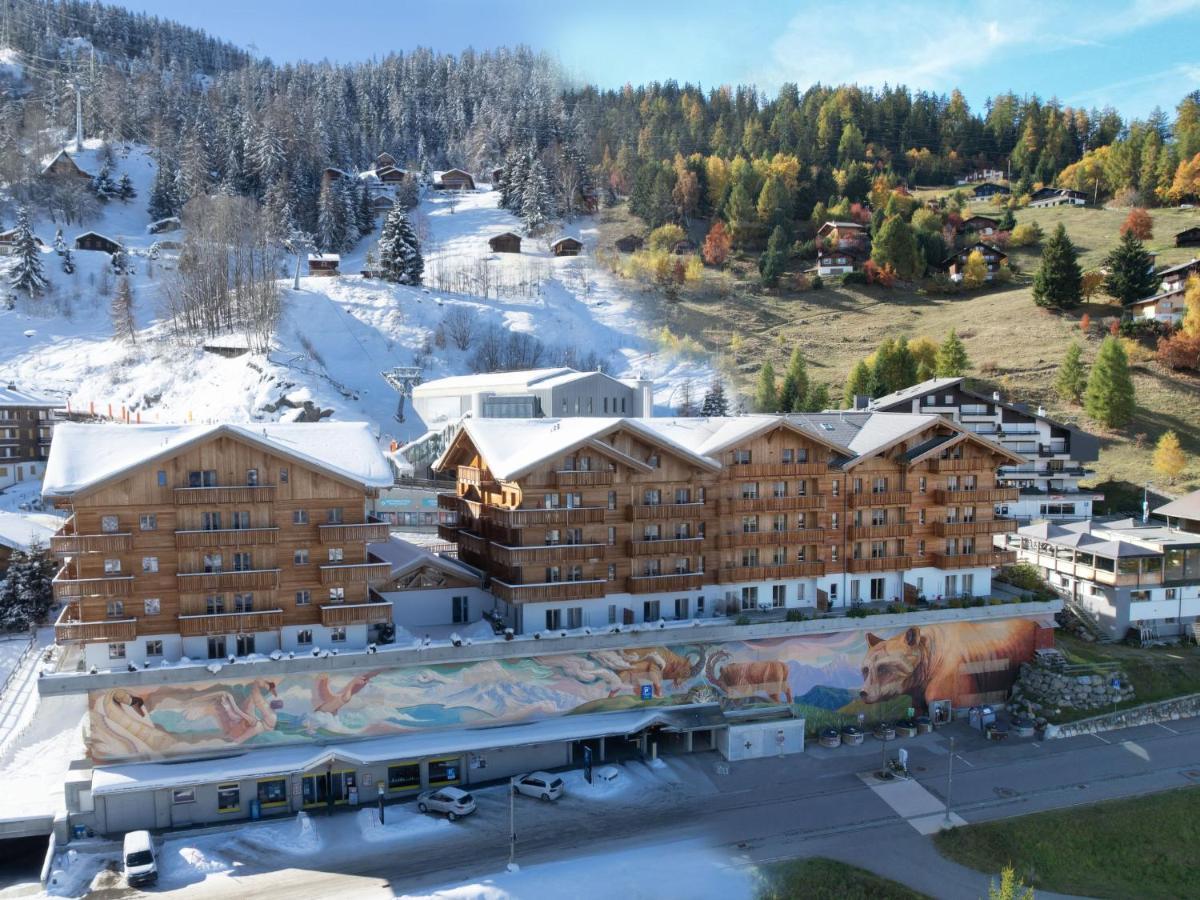 Apartment T-Resort La Tzoumaz 3P6 Vue Vallee By Interhome エクステリア 写真