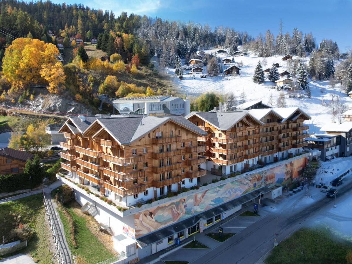 Apartment T-Resort La Tzoumaz 3P6 Vue Vallee By Interhome エクステリア 写真