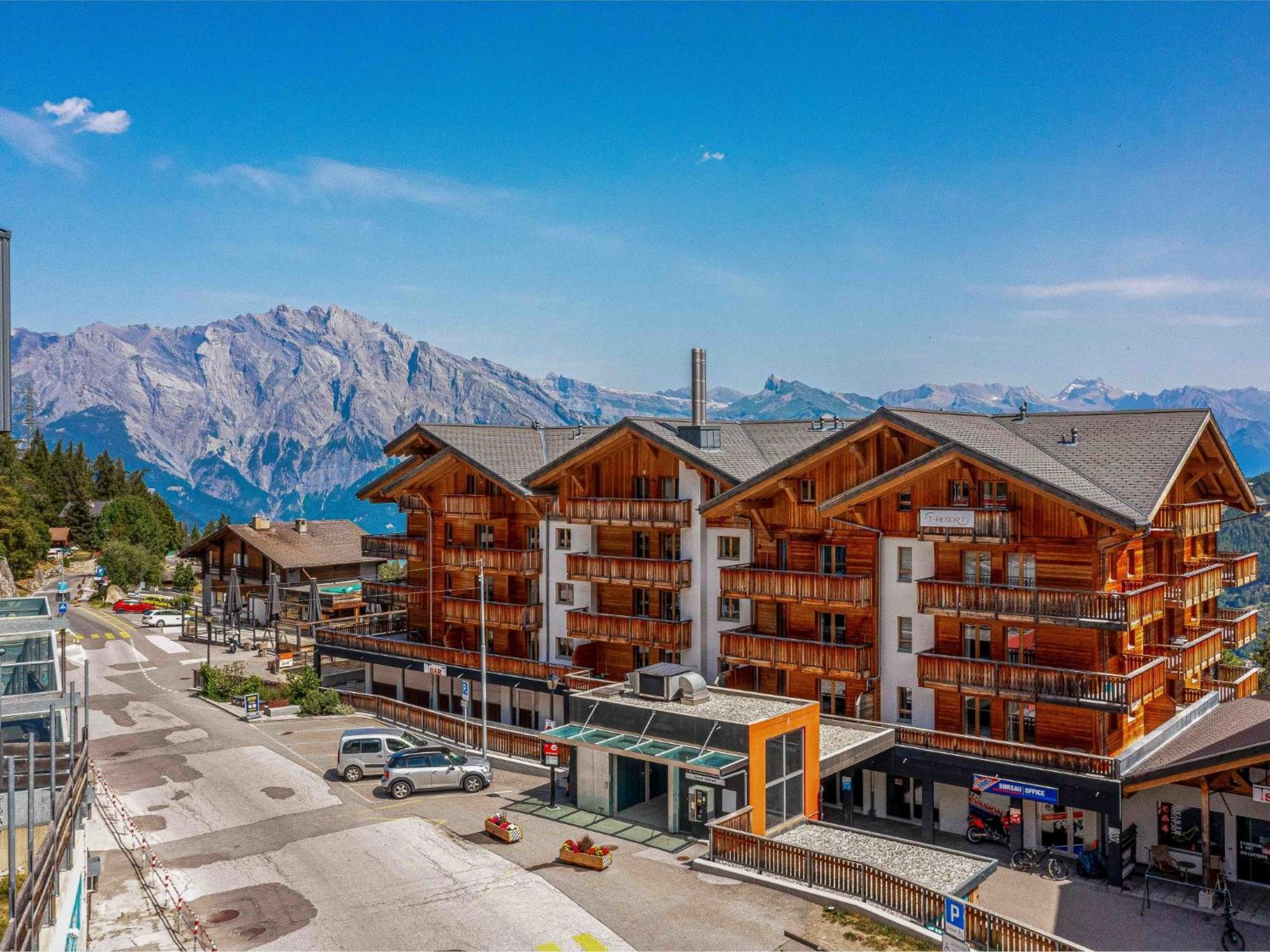 Apartment T-Resort La Tzoumaz 3P6 Vue Vallee By Interhome エクステリア 写真