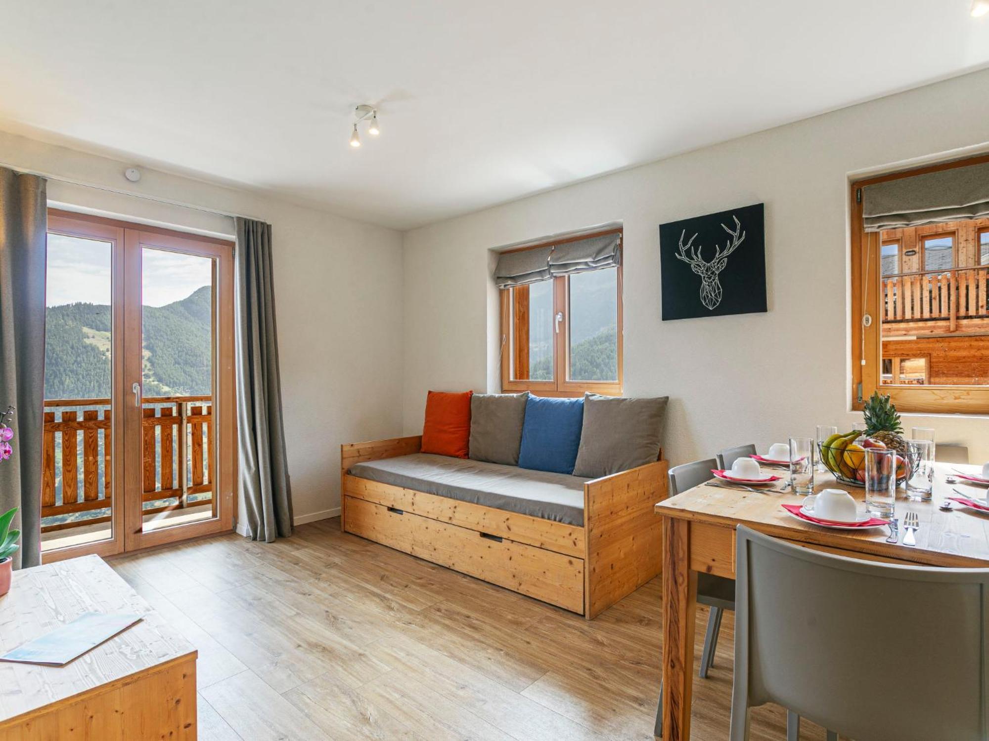 Apartment T-Resort La Tzoumaz 3P6 Vue Vallee By Interhome エクステリア 写真