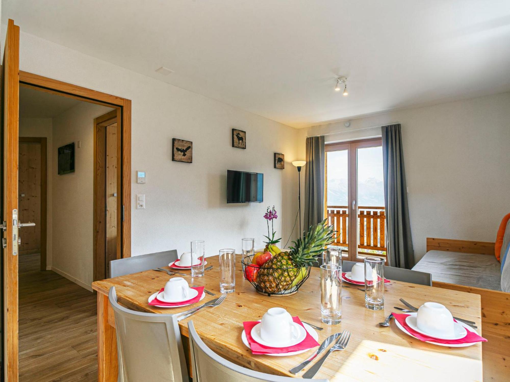 Apartment T-Resort La Tzoumaz 3P6 Vue Vallee By Interhome エクステリア 写真
