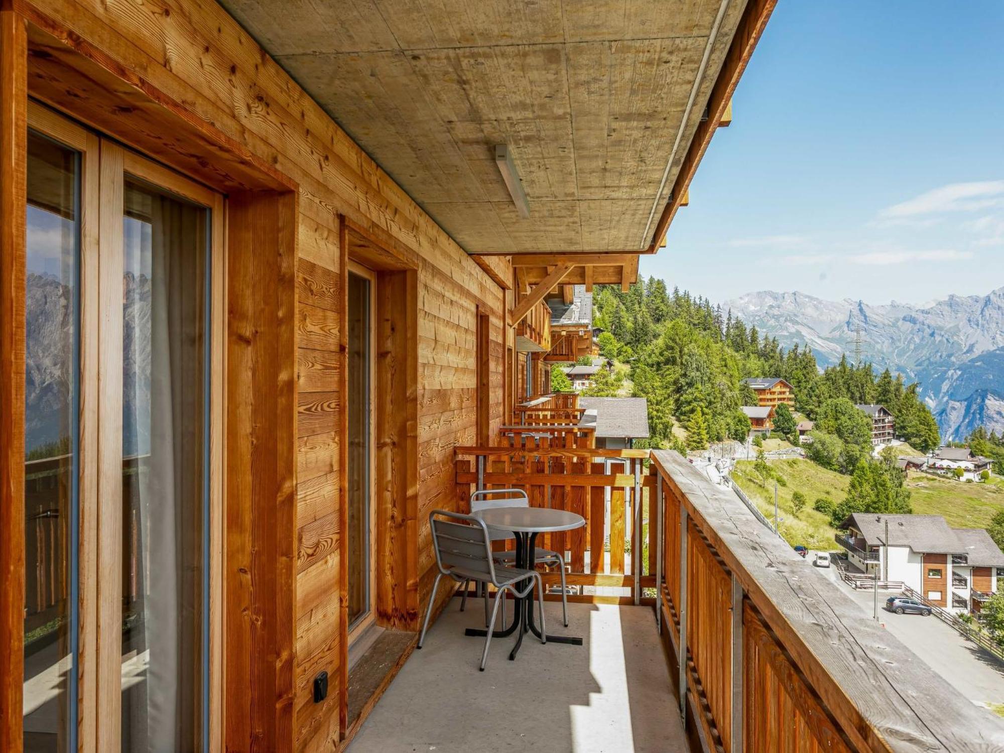 Apartment T-Resort La Tzoumaz 3P6 Vue Vallee By Interhome エクステリア 写真