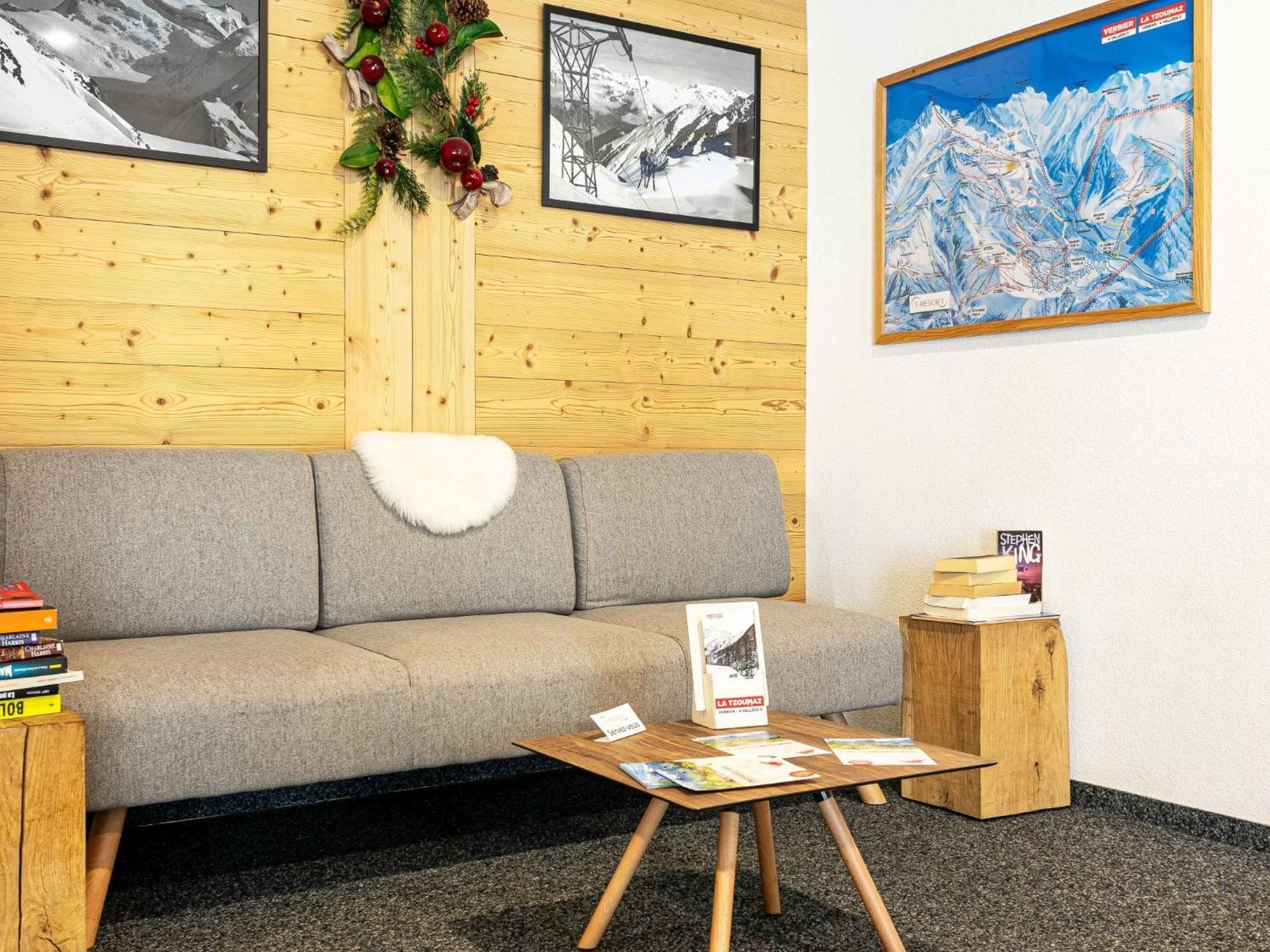 Apartment T-Resort La Tzoumaz 3P6 Vue Vallee By Interhome エクステリア 写真