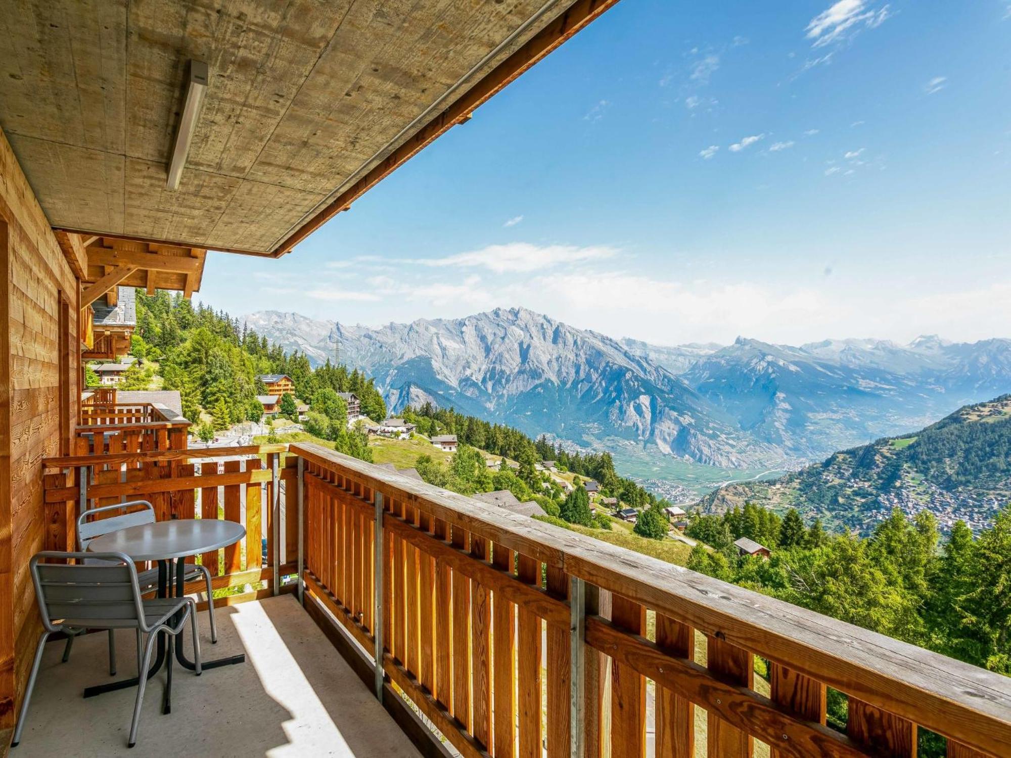 Apartment T-Resort La Tzoumaz 3P6 Vue Vallee By Interhome エクステリア 写真